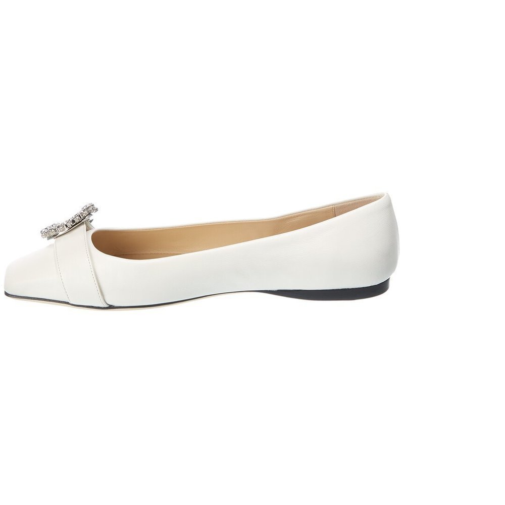 Jimmy Choo Minah Leather Flat - Picture 2 of 6